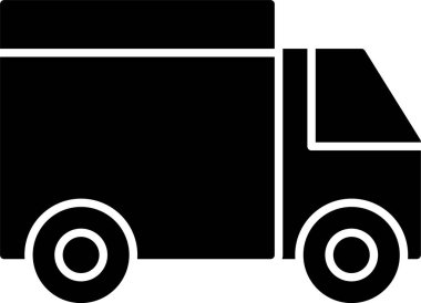 Kamyon Kabartma Simgesi Tasarımı