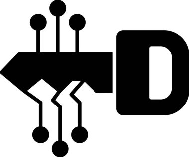 Anahtar Kabartma Simgesi Tasarımı