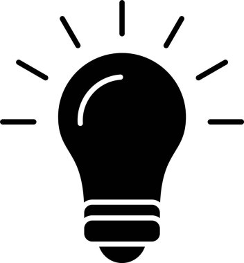 Fikir kabartma simgesi tasarımı