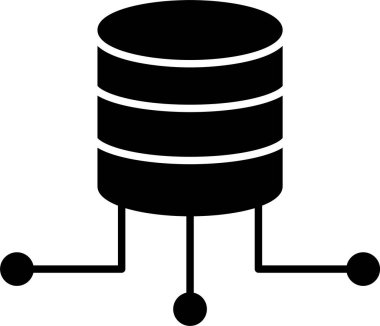 Veri Bağlantısı Kabartma Simgesi Tasarımı