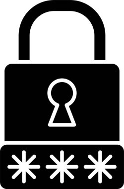 Parola Glyph Simge Tasarımı