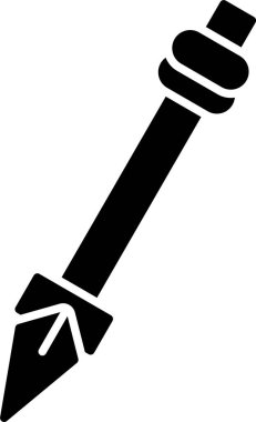 Mızrak Kabartma Simgesi Tasarımı