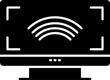 Akıllı TV Kabartma Simgesi Tasarımı