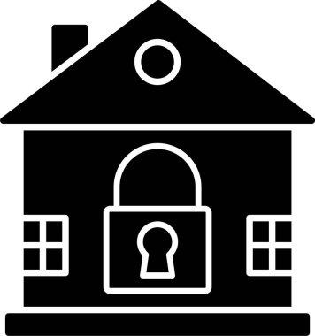 Ev Kilidi Kabartma Simgesi Tasarımı