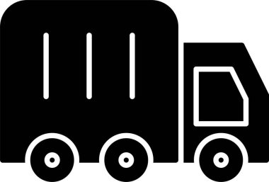 Lorry Glyph Simge Tasarımı