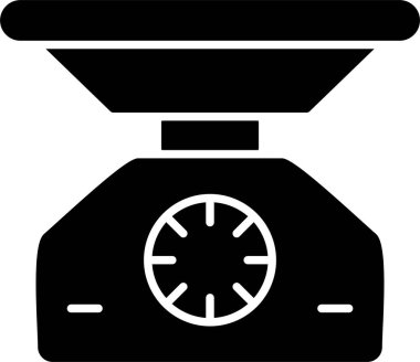 Ağırlık Ölçeklendirme Kabartma Simgesi Tasarımı