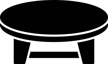 Kahve Tablosu Simgesi Tasarımı