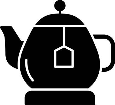 Çaydanlık Kabartma Simgesi Tasarımı