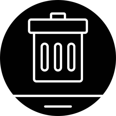 Çöp Kabartma Simgesi Tasarımı