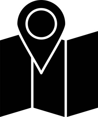 Harita Kabartma Simgesi Tasarımı