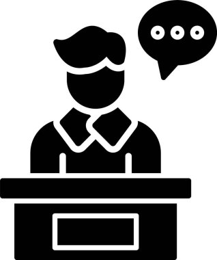 Danışman Glyph Simge Tasarımı