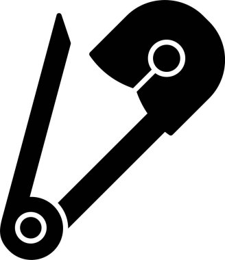 Güvenlik İğnesi Simgesi Tasarımı