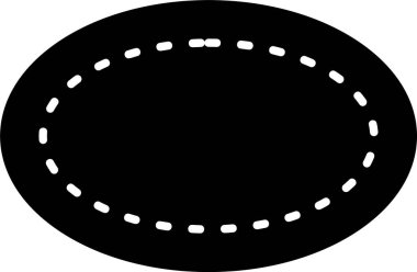 Oval Kabartma Simgesi Tasarımı