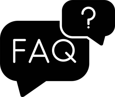 Faq Kabartma Simgesi Tasarımı