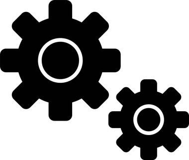 Gear Glyph Simgesi Tasarımı