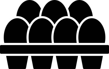 Yumurta Tablası Kabartma Simgesi Tasarımı