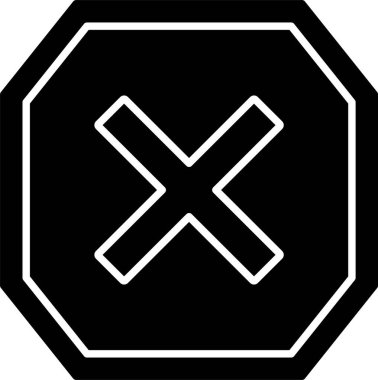 Çapraz Kabartma Simgesi Tasarımı