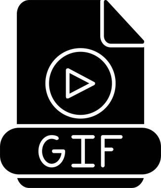 Gif Glyph Simgesi Tasarımı