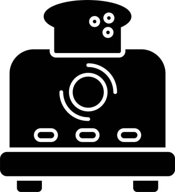 Tost Makinesi Simgesi Tasarımı