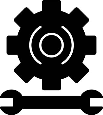 Gear Glyph Simgesi Tasarımı