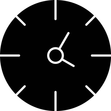 Saat Kabartma Simgesi Tasarımı