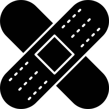 Bandaj Grafik Simgesi Tasarımı