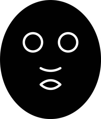 Yüz Maskesi Simgesi Tasarımı