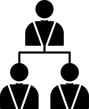 Hiyerarşi Kabartma Simgesi Tasarımı