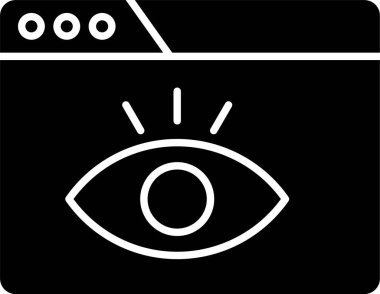 Görselleştirme Kabartma Simgesi Tasarımı