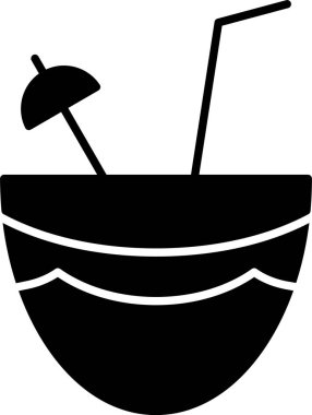 Hindistan cevizi Kabartma Simgesi Tasarımı