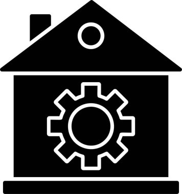 Ev Ayarlama Kalıbı Simgesi Tasarımı