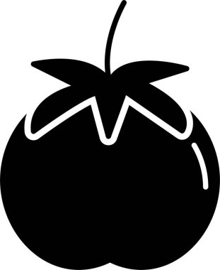 Domates Kabartma Simgesi Tasarımı