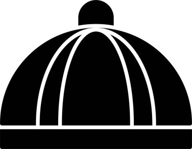 Kış başlığı Kalıp Simgesi Tasarımı