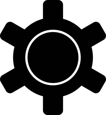 Gear Glyph Simgesi Tasarımı