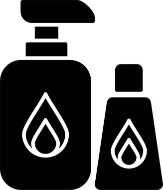 Temizlik Ürünleri Kabartma Simgesi Tasarımı