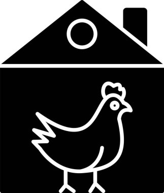 Tavuk Kabartma Simgesi Tasarımı