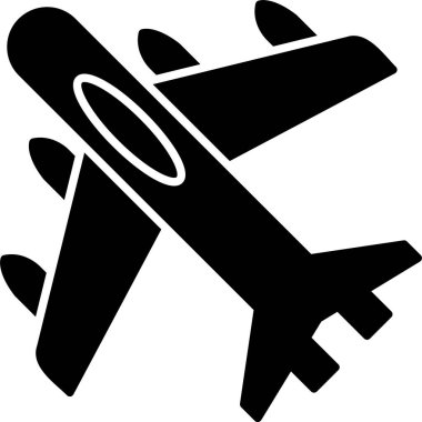 Jet Düzlemi Simge Tasarımı