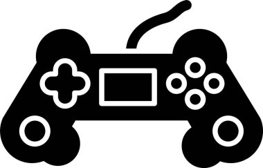 Oyun Denetleyici Kabartma Simgesi Tasarımı