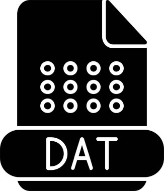 Dat Biçimi Şekil Simgesi Tasarımı