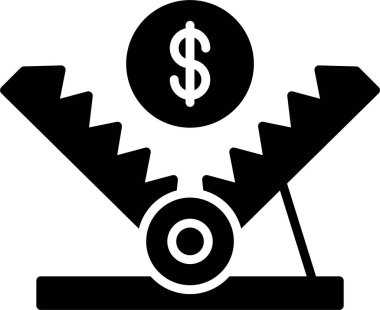 Tuzak Kabartma Simgesi Tasarımı