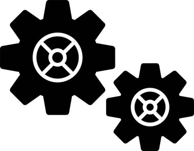 Gear Glyph Simgesi Tasarımı