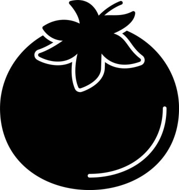 Domates Kabartma Simgesi Tasarımı