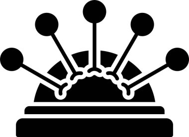 Pin Yastık Kabartma Simgesi Tasarımı