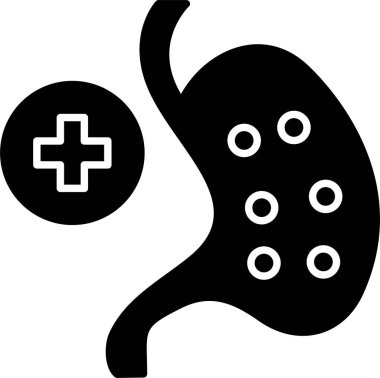 Gastroenteroloji Kabartma Simgesi Tasarımı