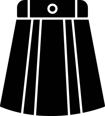 Uzun Etek Şekil Simgesi Tasarımı