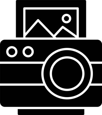 Fotoğraf Kabartma Simgesi Tasarımı