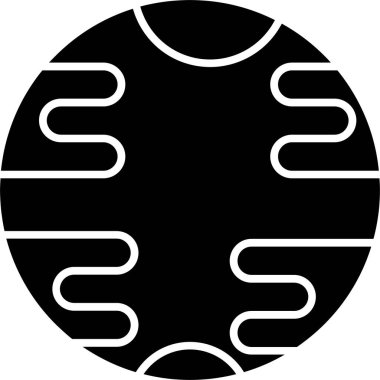 Uranüs Kabartma Simgesi Tasarımı