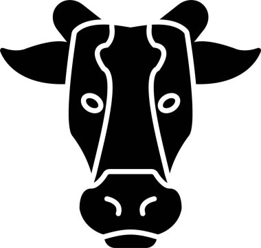 İnek Kabartma Simgesi Tasarımı