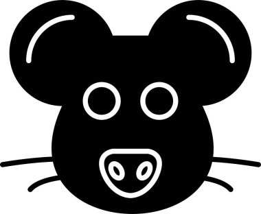 fare kabartma simgesi tasarımı