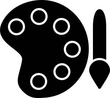 Renk Paleti Simgesi Tasarımı